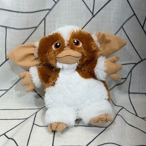 Gremlins Gizmo Plush Toy 8" Brown White Mogwai Stuffed Animal Collectible